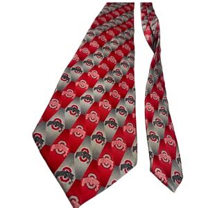 Ohio State Buckeyes Collegiate Silk Neck Tie Mens One Size